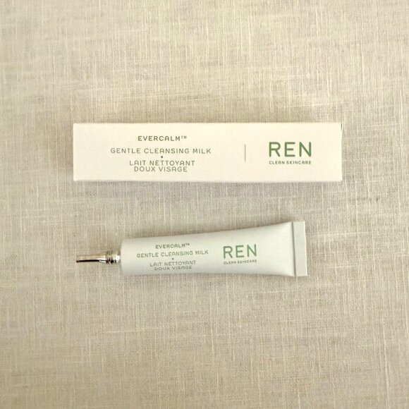 Ren Evercalm Gentle Cleansing Milk Sample Size 0.03oz Vegan Clean Skincare - Picture 5 of 5